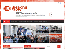 Tablet Screenshot of onlinebreakingnews.info